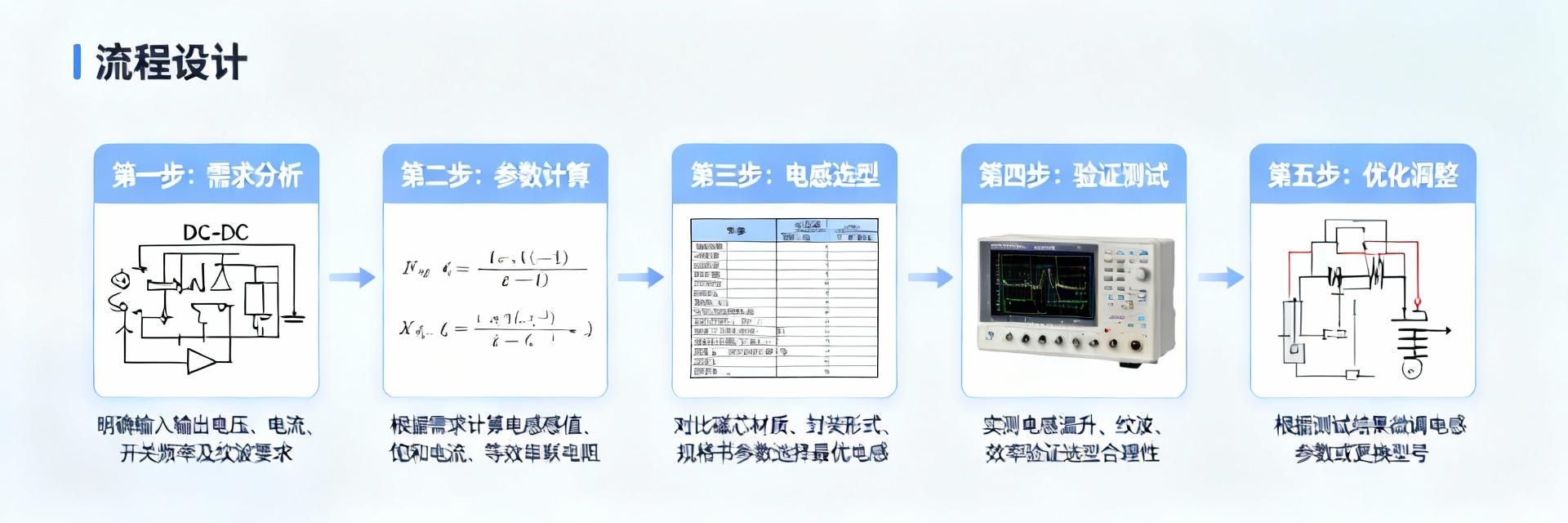 DC-DC电感选型示意图