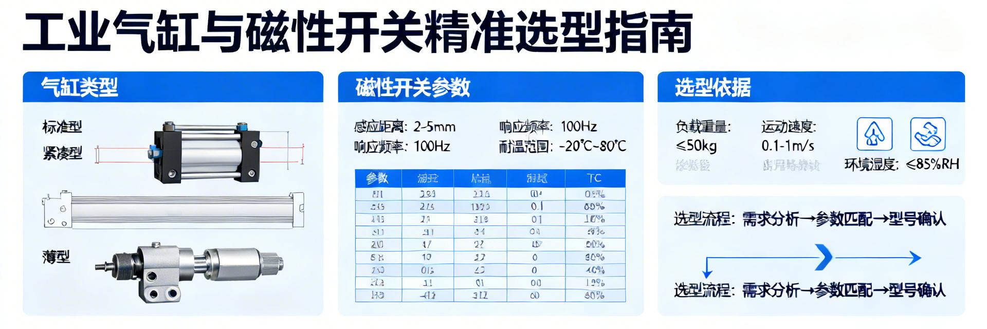 如何为你的气缸选择最佳磁性开关？从D-97L出发的3步选型避坑指南