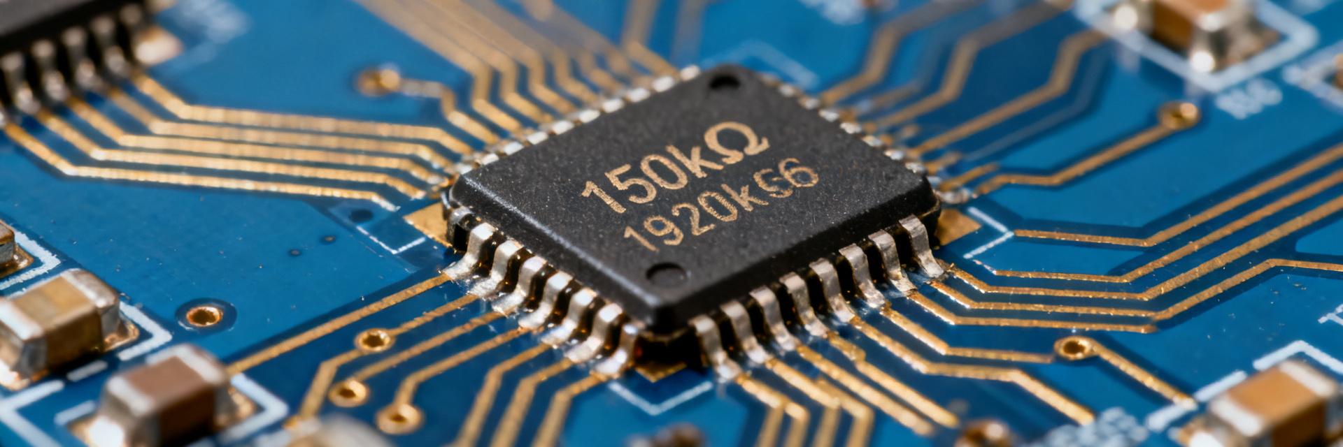 EXB-V4V154JV详解：150k&Omega; 4引脚SMD排阻规格与高精度应用指南